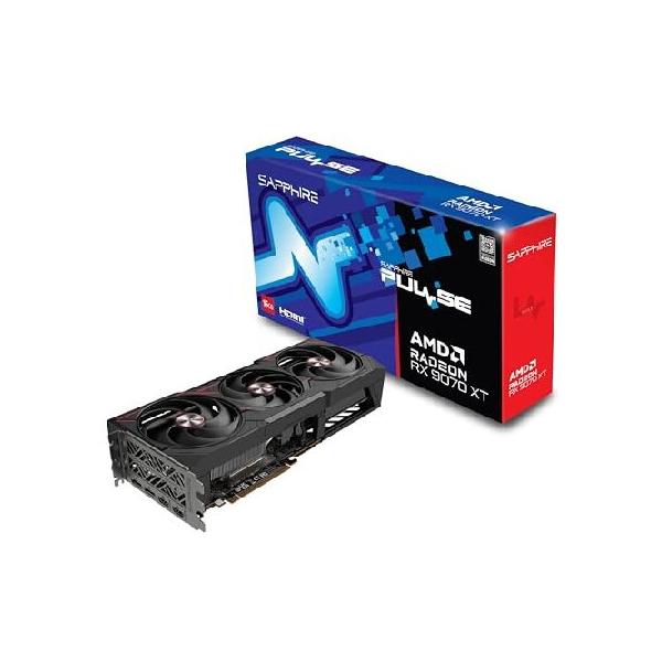 並行輸入品】 Sapphire Pulse AMD Radeon RX 9070 XT 16GB GDDR6