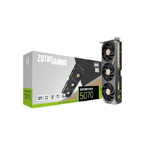 並行輸入品】 ZOTAC Gaming GEFORCE 5070 Solid OC 12GB 192BITS GDDR7
