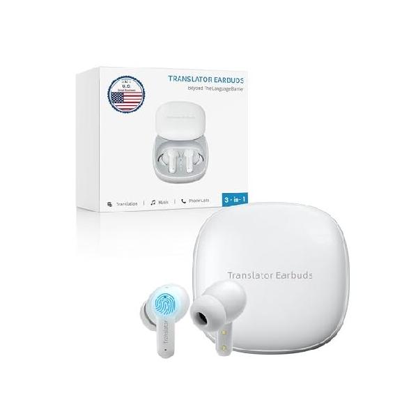 新品未開封品‼️Translator Earbuds M3 翻訳機能付きイヤフォン 並行輸入品】 ANFIER M3 翻訳イヤホン オフラインパッケージなし