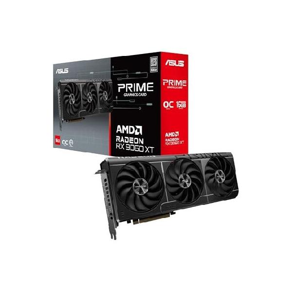 並行輸入品】 ASUS Prime Radeon(TM) RX 9060 XT 16GB GDDR6 OC