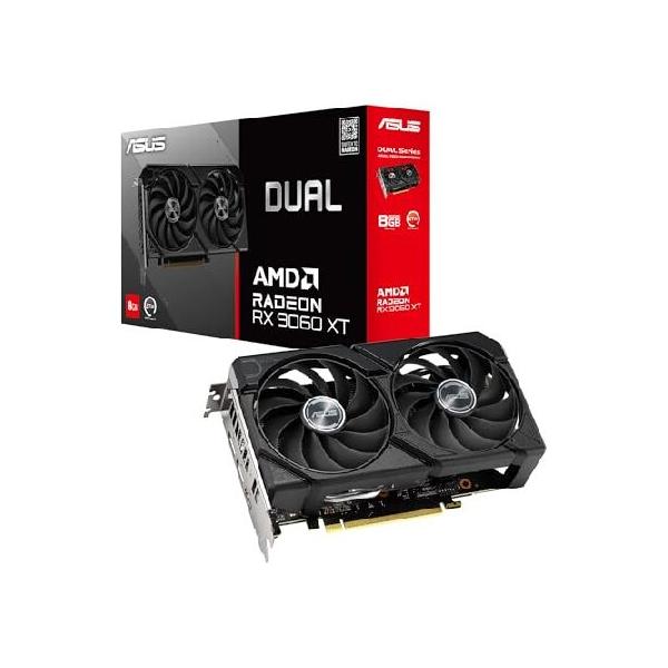 並行輸入品】 ASUS Dual Radeon RX 9060 XT 8GB GDDR6グラフィック