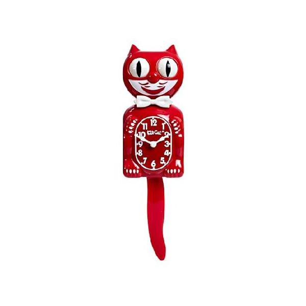 並行輸入品】 キットキャットクロッククラシックレッド限定版