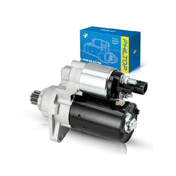 【並行輸入品】 PHILTOP 17970N 新しいスターター フォルクスワーゲン、アウディ、2010-2017 Tiguan、2006-2015 Jetta、