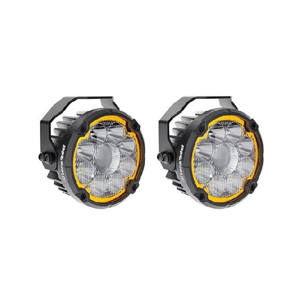 【並行輸入品】 Lone Rider LED Motorcycle Lights BMW R1200/1250GSA - OEM Crash Bar Mount