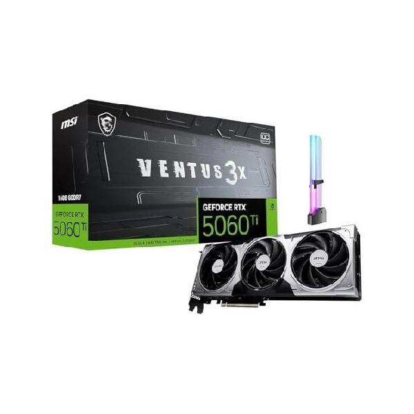 並行輸入品】 msi GeForce RTX 5060 Ti 16G Ventus 3X OC グラフィック