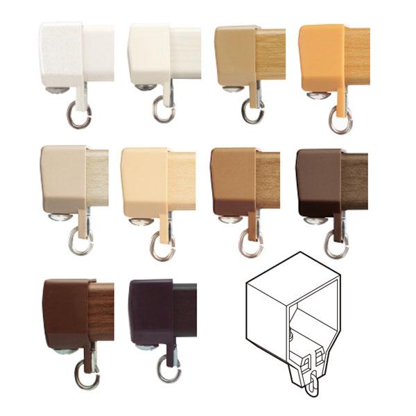 【エリート用キャップストップ　1個  トーソー製】トーソー　カーテンレール　エリート用部品。 エリート用キャップストップ　1個。◆カーテンレールと同時注文・同一お届け先の場合、こちらの商品の送料はレール分送料に含まれます。 (沖縄・離島はお...