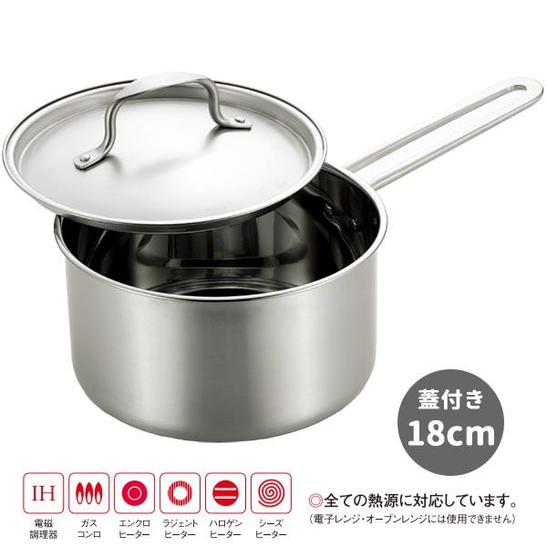 深型片手鍋 ステンレス深型片手鍋 蓋付 18cm IH対応 ガス火対応 :CSP-180:ishidasyouten - 通販 - Yahoo!ショッピング 深型片手鍋 ステンレス深型片手鍋 蓋付 18cm IH対応 ガス火対応 :CSP-180:ishidasyouten - 通販 - Yahoo!ショッピング