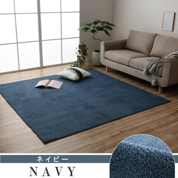 ラグ 長方形 ミックスパイル オシャレ ナチュラル 洗える 滑り