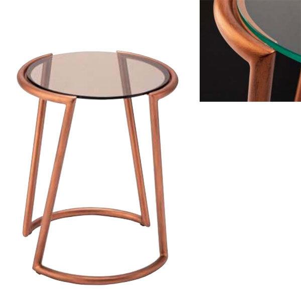 サイドテーブル 北欧 ガラステーブル おしゃれ 丸テーブル アンティーク ソファーテーブル 完成品 Arte Rt 05 B インテリア バグース 通販 Yahoo ショッピング