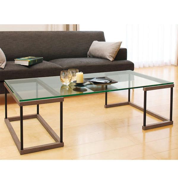 ガラステーブル おしゃれ センターテーブル 北欧 リビングテーブル