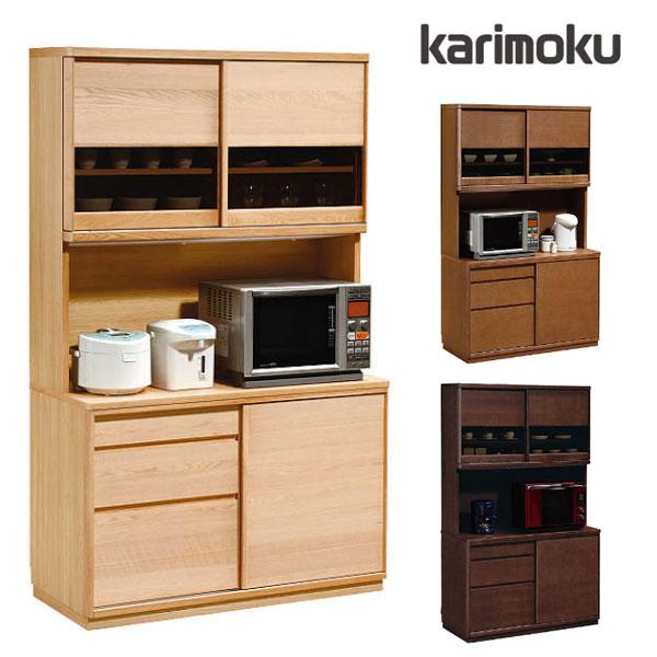 カリモク家具　食器棚　引き戸　karimoku カリモク家具（KARIMOKU FURNITURE） カリモク 食器棚 引き戸 キッチン
