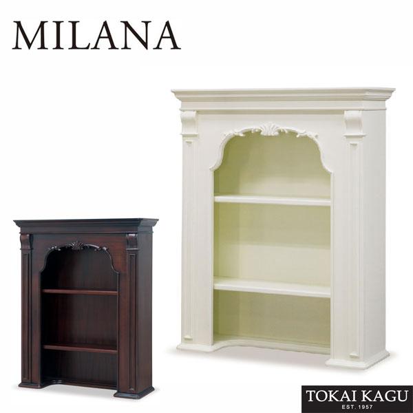 東海家具、ミラーナシリーズのマントルピース！【サイズ】■本体：W800×D260×H955mm■天板：W800×D260mm【材質】■主材：マホガニー・MDF【カラー】■W（アイボリーホワイト色）■D（ブラウン色）【備考】■重量：21.5k...