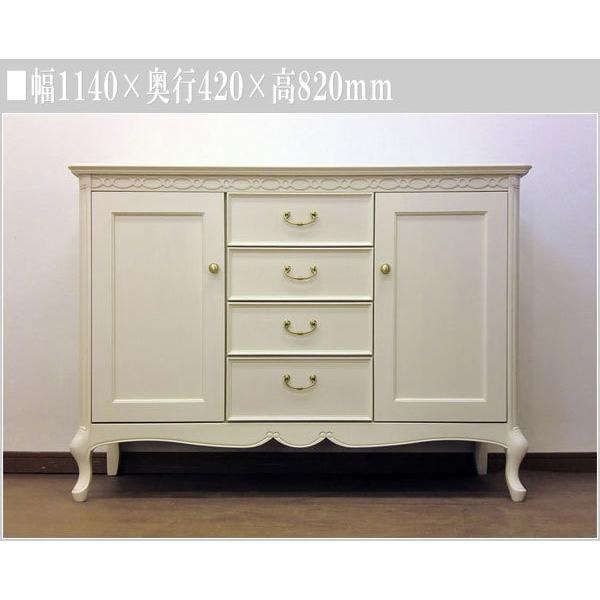 サイドボード 白 リビングボード 完成品 キャビネット おしゃれ 北欧 アンティーク Buyee Buyee Japanese Proxy Service Buy From Japan Bot Online