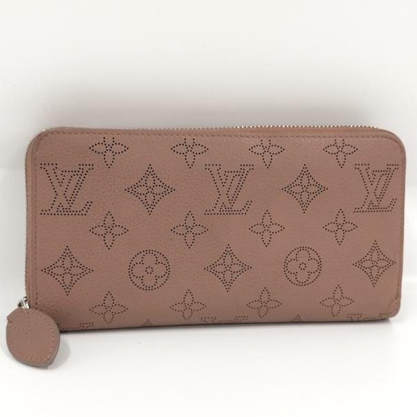 LOUIS VUITTON ジッピーウォレット ラウンドファスナー長財布 マヒナ  