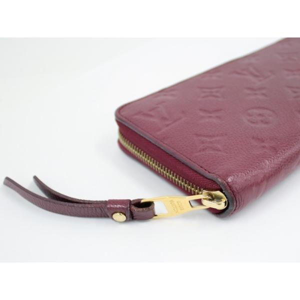 売れ筋ランキングも ルイヴィトン モノグラムアンプラント モノグラムアンプラント M 中古 オロール ダークレッド レザー ラウンドファスナー長財布 サカイのリサイクルショップ レザー ジッピーウォレット ジッピーウォレット