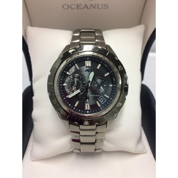 中古品❗️OCEANUS OCW-P600ソーラー時計