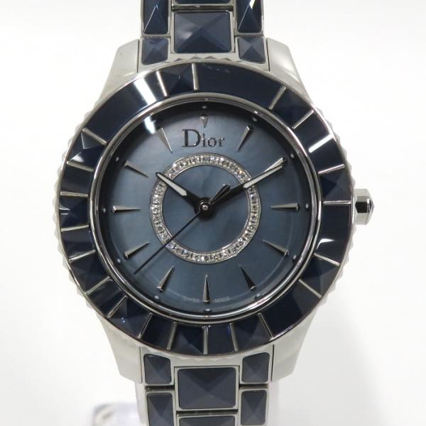 ディオール　腕時計　シェル　ダイヤ　レディース　クォーツ 腕時計(アナログ) 【驚きの値段で】