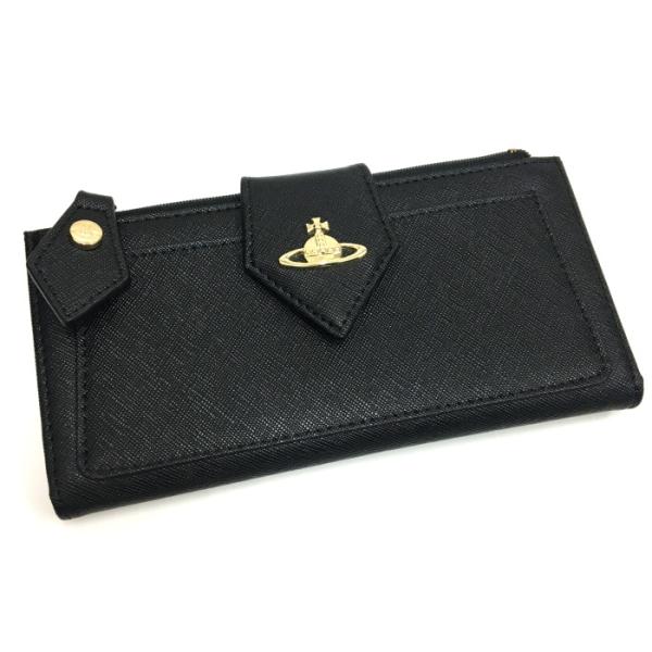 【中古】Vivienne Westwood ピッコラ ペレッテリア 2つ折り 長財布