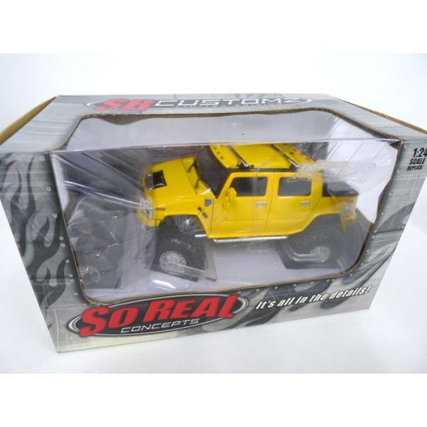 SO REAL CONCEPTS ハマー H2 HUMMER SUT イエロー 1/24 SR