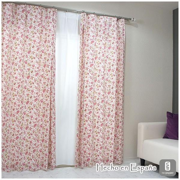 友安製作所 カーテン おしゃれ 小花柄 YH927セレッサ サイズオーダー幅