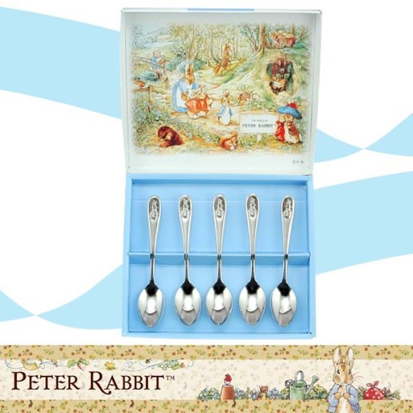 ASAHI（アサヒ） ピーターラビット 食器 カトラリーセット コーヒー