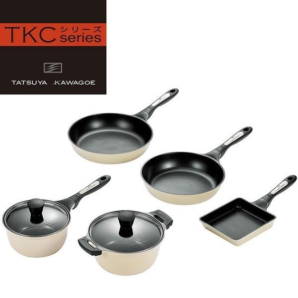 新品TATSUYA KAWAGOE キッチンツール5点セットフライパン鍋