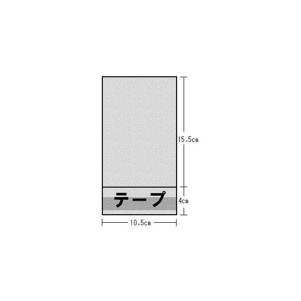 [J[ OPP T-nKL  e[vtF100 10.5cm×15.5cm{e[v4cm