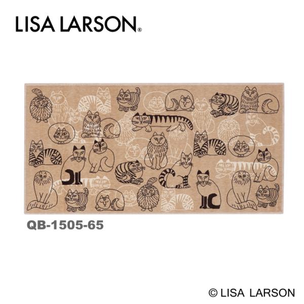 リサラーソン  スケッチ 玄関マット LISA LARSONラグマット カーペット おしゃれ 北欧 QB1505 約60X120cm