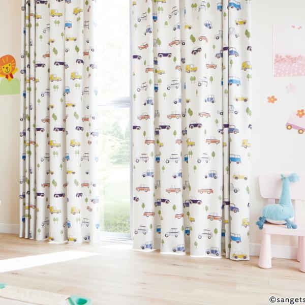 サンゲツ（SANGETSU） 遮光防炎カーテン 学校 教育施設用 コロピ 遮光3