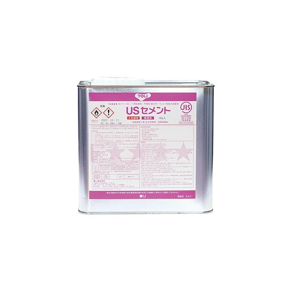 東リ（TOLI） ウレタン樹脂系 接着剤 USセメント 3kg缶 耐湿工法用接着 