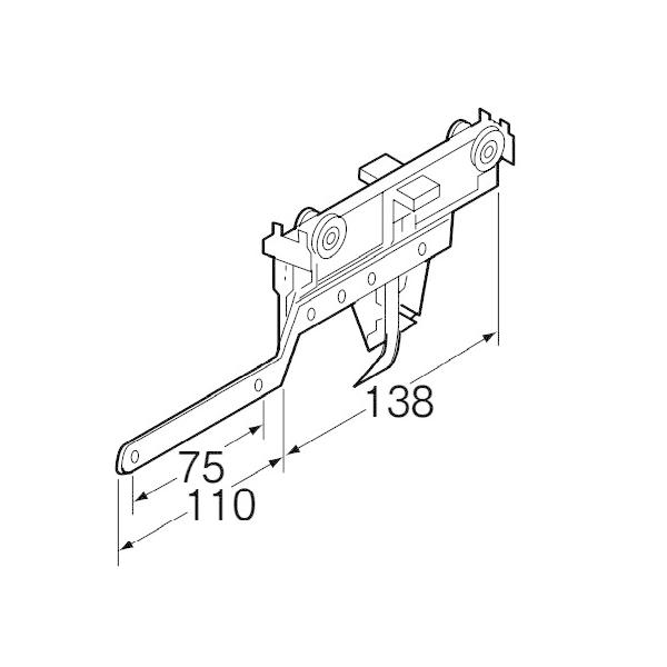 カーテンレール ビニールカーテン 舞台幕 体育館 Toso 大型レール 部品 交叉紐引ランナー 特殊用途商品につき返品交換不可 Tr Brail Kousa インテリアふじ 通販 Yahoo ショッピング