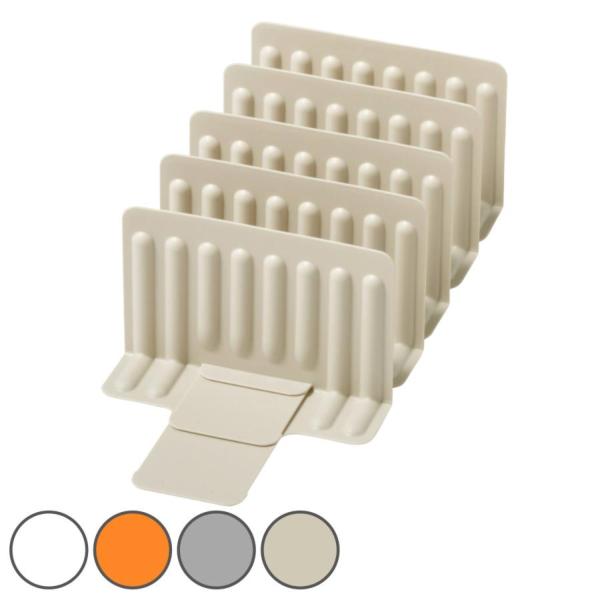 サイズ/約幅16.5×奥行13×高さ10.5cm内容量/同色5枚組材質/ポリプロピレン種類/ホワイト、オレンジ、グレー、ベージュ生産国/日本製●冷凍庫内で、見やすく取り出しやすく立たせて整理できる仕切り板です。●冷凍庫内に置くだけでスッキリ...