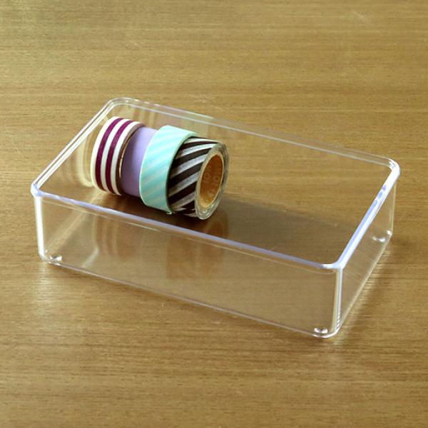 小物ケース M深型 クリアケース 角丸タイプ 透明 収納 デスコシリーズ 小物収納 小物入れ 収納ケース インテリアパレットヤフー店 通販 Yahoo ショッピング