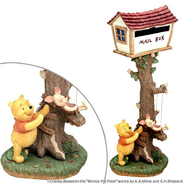 Disney 郵便ポスト ポスト ツリーハウス プー&ピグレット くま Disney 郵便ポスト ポスト ツリーハウス プー&ピグレット くま