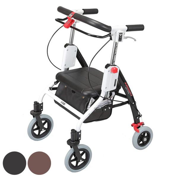 サイズ/本体：約幅55×奥行60×高さ70〜95cm折り畳み時：約幅55×奥行33×高さ76cm座面：約幅37×奥行27×厚み3.5cm座席高さ：約47cmグリップ内寸：42cm重量/約7.9kg内容量/1台材質/バッグ部：PVCフレーム：...