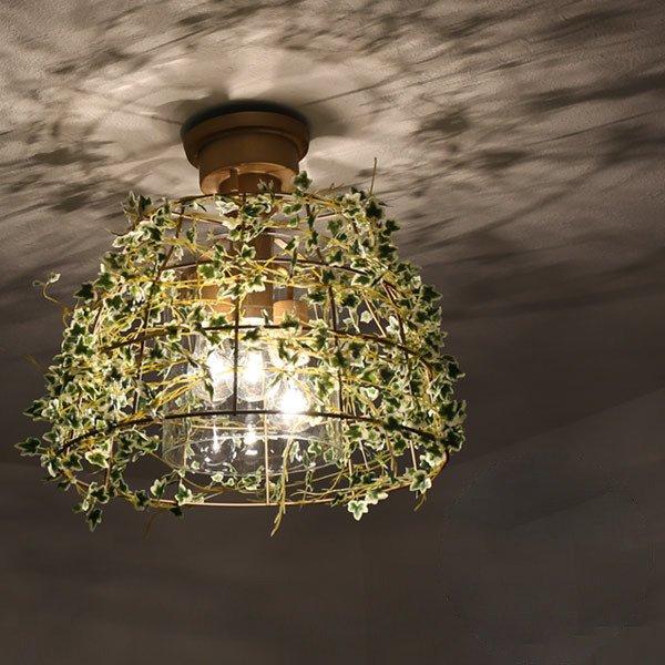 シーリングライト 3灯 アイビー ボタニカル 天井照明 Led対応 Ct触媒 照明 ライト おしゃれ インテリアパレットヤフー店 通販 Yahoo ショッピング