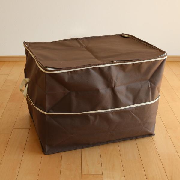 収納袋 ふとん用 幅65 奥行50 高さ25 50cm 伸長式 高さが2倍収納袋 布団収納袋 収納ケース 収納 ふとん袋 インテリアパレットヤフー店 通販 Yahoo ショッピング