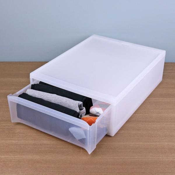 収納ケース スタックシステムケース ワイド S 約 幅38 奥行50 高さ16cm クローゼット 収納 引き出し ケース ワイシャツ 積み重ね インテリアパレットヤフー店 通販 Yahoo ショッピング