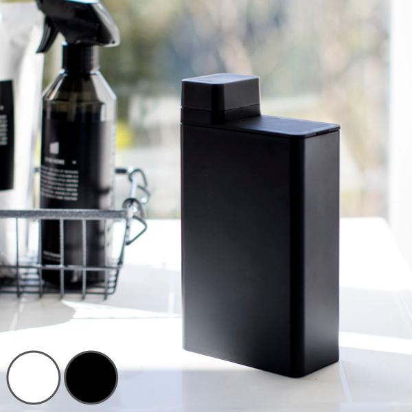 サイズ/約幅5.5×奥行11×高さ20cm容量/約700ml内容量/1個（インデックス1枚付き）材質/容器・蓋：ABS軽量キャップ：ポリプロピレンパッキン：シリコーン種類/ホワイト、ブラック生産国/中国製耐熱温度/90度耐冷温度/-40度●...