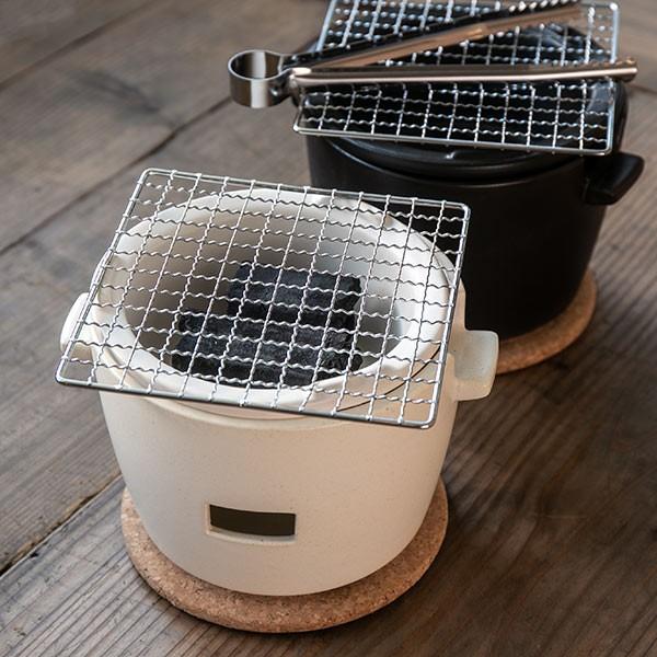 在庫限り 入荷なし 水コンロ ロロ Lolo 炭焼き水コンロ セット 小サイズ 陶器製 七輪 卓上コンロ 炭焼きコンロ インテリアパレットヤフー店 通販 Yahoo ショッピング