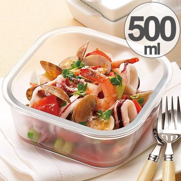 セラベイク　パウンド型M スクエアロースターM セット セラベイク 耐熱ガラス スクエアロースター M 蓋付き 500ml （ Cera