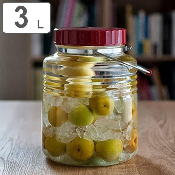 梅酒びん 復刻梅びん 3l ガラス製 レードル付き 梅酒容器 梅酒瓶 梅酒ビン インテリアパレットヤフー店 通販 Yahoo ショッピング