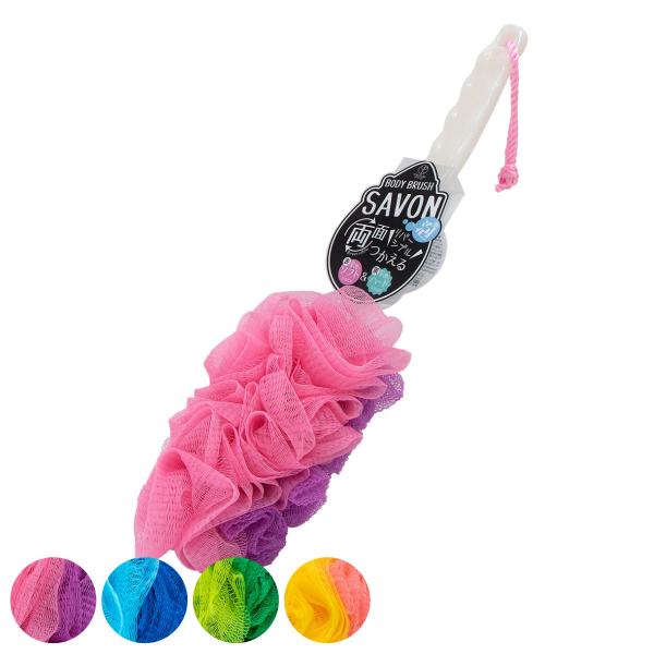ボディブラシ ボディタオル サボンボディブラシ ピンク ボディスポンジ バス用品 バスグッズ インテリアパレットヤフー店 通販 Yahoo ショッピング