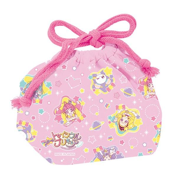 お弁当袋 ランチ巾着 スター トゥインクルプリキュア 子供 キャラクター 給食袋 幼稚園 保育園 プリキュア インテリアパレットヤフー店 通販 Yahoo ショッピング