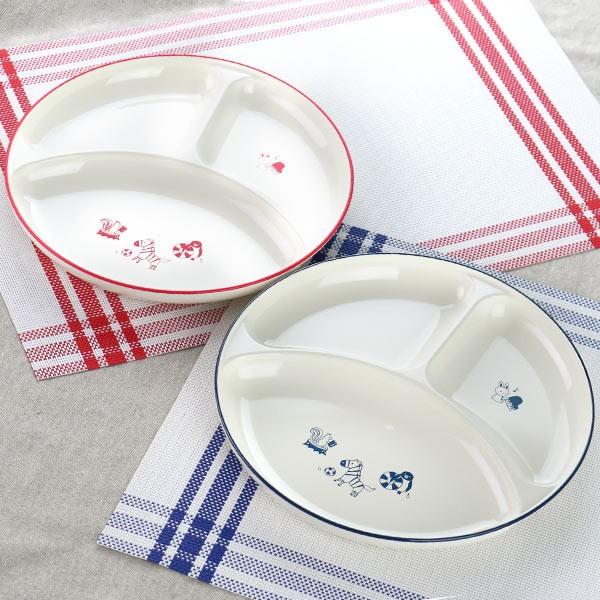 ランチプレート 23cm アクティブあにまる ランチ皿 食器 日本製 食洗機対応 プレート 電子レンジ対応 お皿 子供用食器 仕切り皿 インテリアパレットヤフー店 通販 Yahoo ショッピング