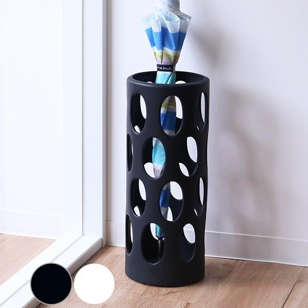 山崎実業 傘立て 陶器 丸型 アーバン 傘たて アンブレラスタンド （ 傘