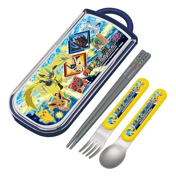 スケーター トリオセット 箸・フォーク・スプーン ポケットモンスター