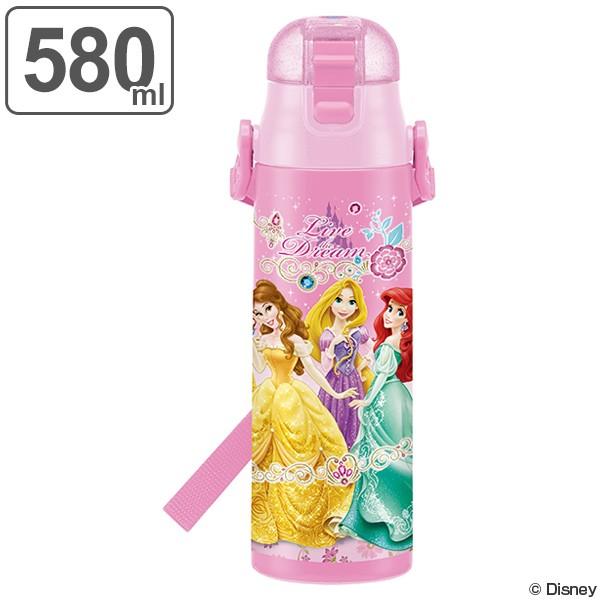 水筒 ディズニープリンセス プリンセス 直飲み ワンプッシュステンレスボトル 580ml 子供 キャラクター ステンレス 幼稚園 保育園 保冷 インテリアパレットヤフー店 通販 Yahoo ショッピング