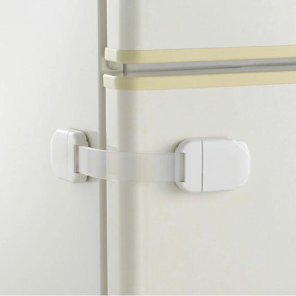 サイズ/約幅21.4×奥行1.2×高さ4cm内容量/2個材質/ABS樹脂、ポリエチレン生産国/中国製●引き出しなどをロックできる多目的ストッパーです。●左右のどちらからでもロックができます。●小さなお子さまが開けにくいロック構造です。●使い...