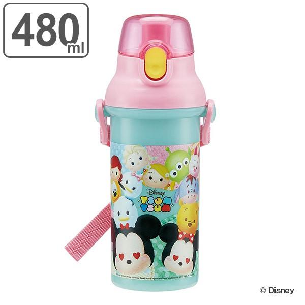 Disney（ディズニー） 水筒 子供 ツムツム パッチワーク 直飲みプラ